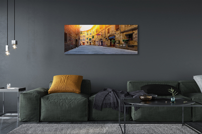 Quadro su tela Edifici in Italy Street