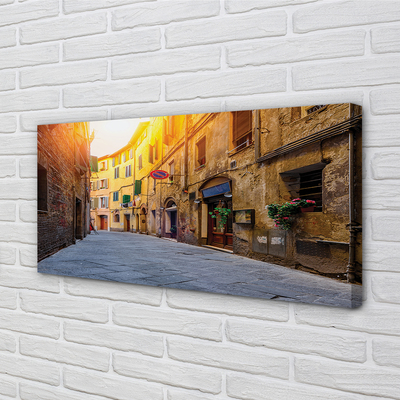 Quadro su tela Edifici in Italy Street