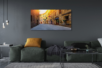 Quadro su tela Edifici in Italy Street