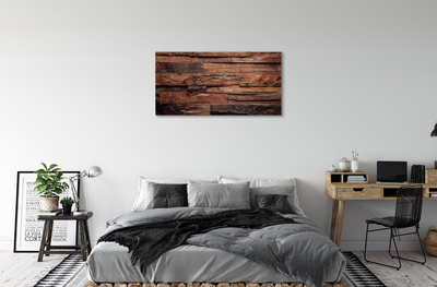 Stampa quadro su tela Struttura del barattolo di legno