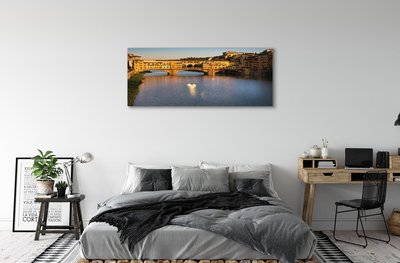 Foto quadro su tela Italia Sunrise Bridges