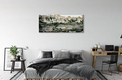 Quadro su tela Spagna Mountain Trees City