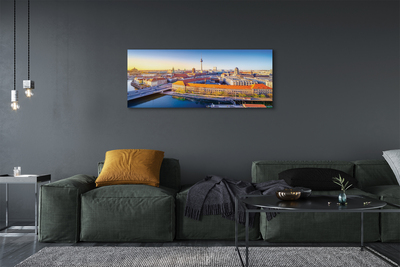 Foto quadro su tela Germania Berlin River Mosy