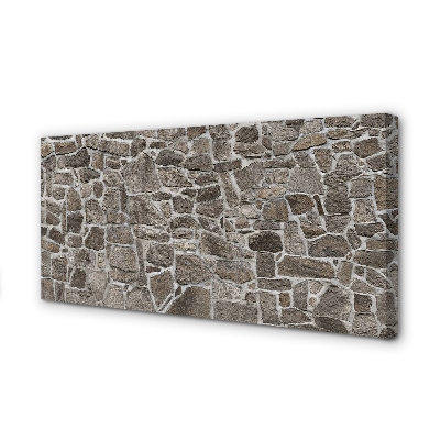 Quadro su tela Mattone in cemento in pietra