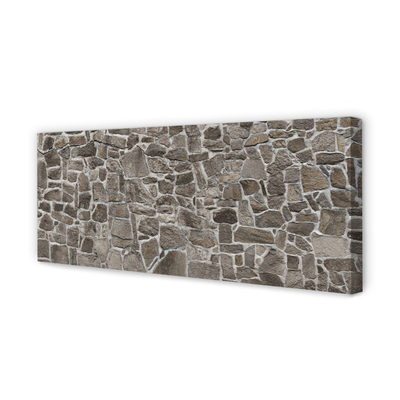 Quadro su tela Mattone in cemento in pietra