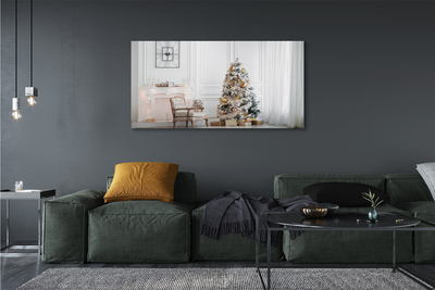 Quadro su tela Decorazioni dell'albero di Natale