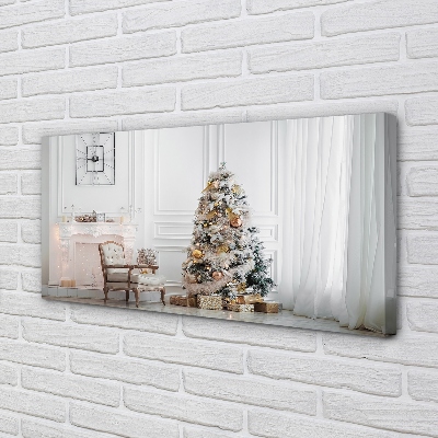 Quadro su tela Decorazioni dell'albero di Natale