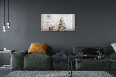 Quadro su tela Decorazioni dell'albero di Natale