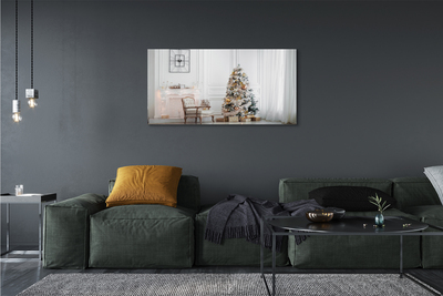 Quadro su tela Decorazioni dell'albero di Natale