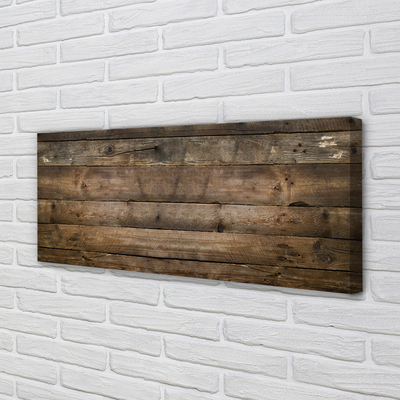 Quadro su tela Muro delle assi di legno