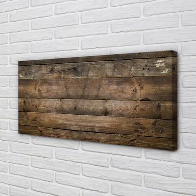 Quadro su tela Muro delle assi di legno