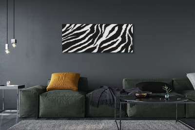 Quadro su tela Cappotto zebra