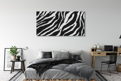 Quadro su tela Cappotto zebra