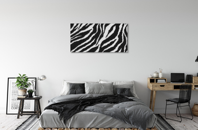 Quadro su tela Cappotto zebra