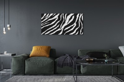 Quadro su tela Cappotto zebra