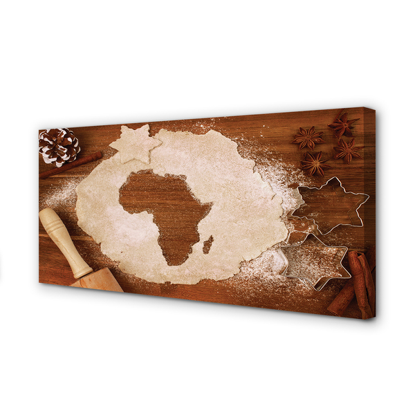 Quadro su tela Cucina Cake Africa Rold