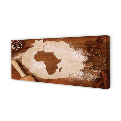 Quadro su tela Cucina Cake Africa Rold