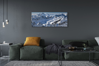 Quadro su tela Montagne Snow invernale