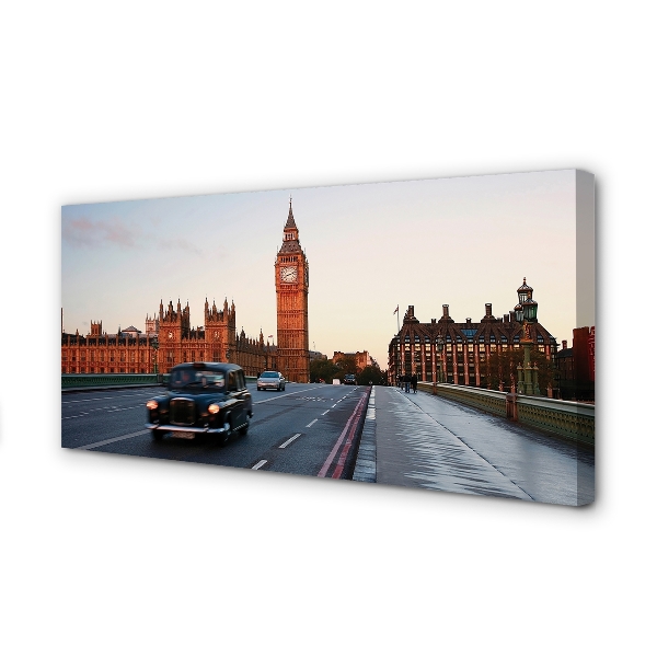 Quadro su tela City Heaven Street Cars