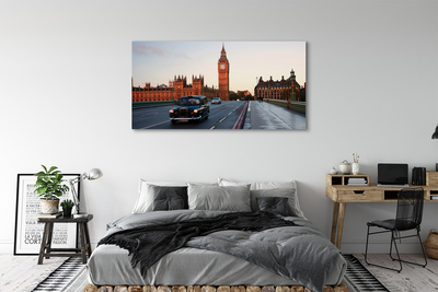 Quadro su tela City Heaven Street Cars