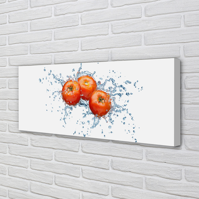 Quadro su tela Pomodori acqua