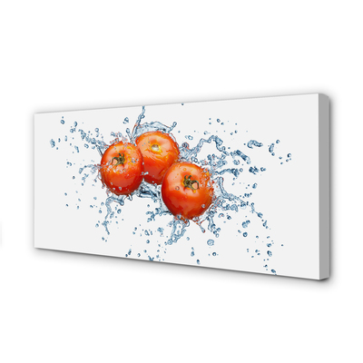 Quadro su tela Pomodori acqua