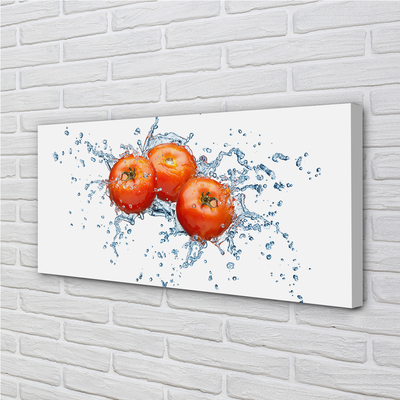 Quadro su tela Pomodori acqua