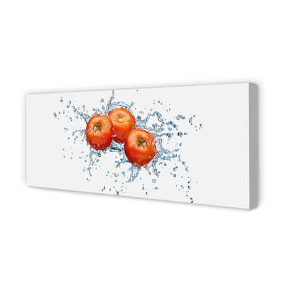 Quadro su tela Pomodori acqua