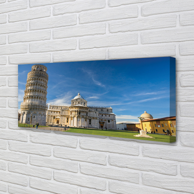 Quadro su tela Cattedrale della torre della curva italiana