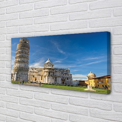 Quadro su tela Cattedrale della torre della curva italiana