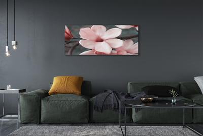 Quadro su tela Fiori rosa