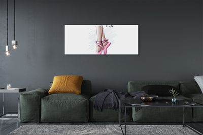 Quadro su tela Scarpe da balletto rosa