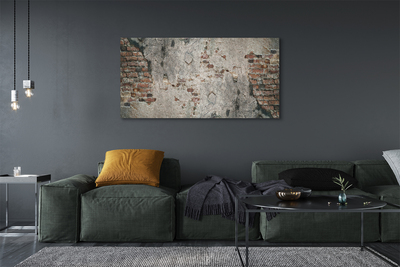 Stampa quadro su tela Muro di pietra in mattoni