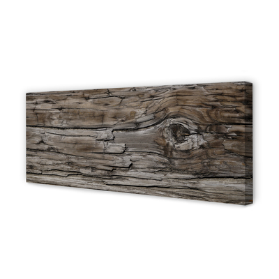Stampa quadro su tela Nodi di legno di barattoli