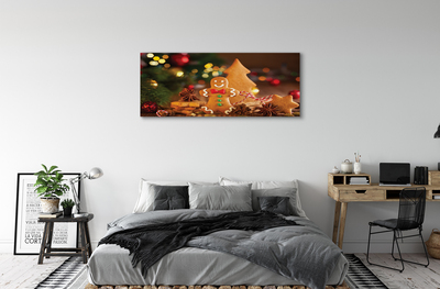 Quadro su tela Baubles Gingerbread