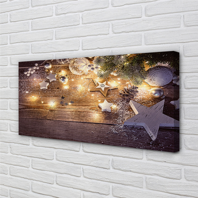 Quadro su tela BAUBLES SHZYSZKI SCHEDA LAMPO