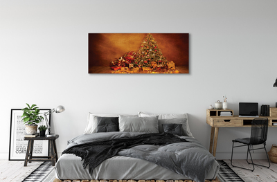 Quadro su tela Decorazioni per regali dell'albero di Natale