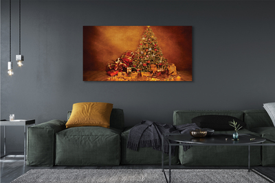 Quadro su tela Decorazioni per regali dell'albero di Natale