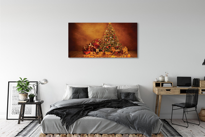 Quadro su tela Decorazioni per regali dell'albero di Natale