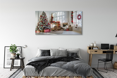 Quadro su tela Decorazioni per regali dell'albero di Natale