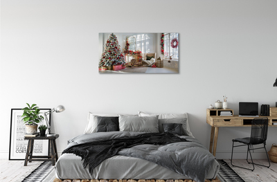 Quadro su tela Decorazioni per regali dell'albero di Natale