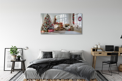 Quadro su tela Decorazioni per regali dell'albero di Natale