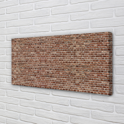 Quadro su tela Muro di mattoni