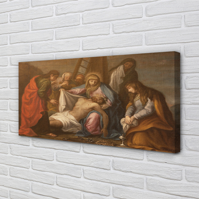 Foto quadro su tela Gesù crocifisso