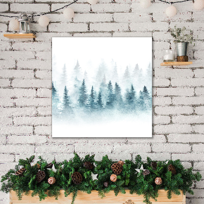 Foto quadro su tela Foresta dell'albero di Natale