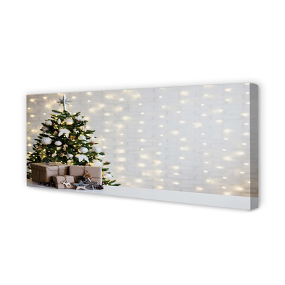 Quadro su tela Decorazioni per regali degli alberi di Natale