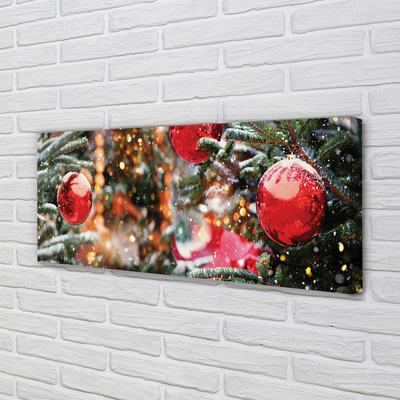 Foto quadro su tela Snow Christmas Tree Baules