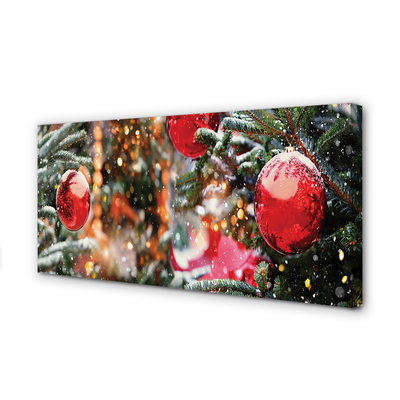 Foto quadro su tela Snow Christmas Tree Baules