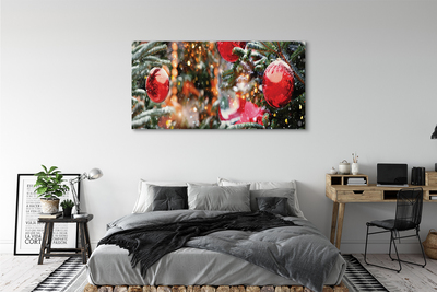 Foto quadro su tela Snow Christmas Tree Baules