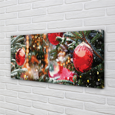 Foto quadro su tela Snow Christmas Tree Baules